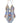 Zimmermann Blue Polyamide One-Piece Swimsuit