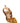 Fendi Brown Polyamide High Heel Pumps