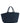 Ganni Blue Organic Cotton Tote Bag