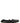 MM6 Maison Margiela Black Cowhide Ballet Flats