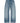 Mother Denim Blue Cotton Cropped Jeans