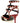 Valentino Garavani Multicolor Calfskin Mid Heel Pumps