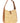Saint Laurent Beige Raffia Shoulder Bag