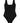 Polo Ralph Lauren Black Nylon One-Piece Swimsuit