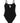 Polo Ralph Lauren Black Nylon One-Piece Swimsuit