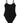 Polo Ralph Lauren Black Nylon One-Piece Swimsuit