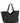 Saint Laurent Black Calfskin Tote Bag