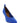 Versace Blue Cotton Mid Heel Pumps
