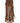 The Andamane Brown Viscose Mini Skirt