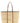 Valentino Garavani Beige Straw Tote Bag