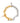 Paco Rabanne Multicolor Brass Necklace