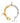 Paco Rabanne Multicolor Brass Necklace