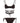 The Attico Brown Polyamide Bikini