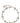 Self-Portrait Silver Brass Bracelet