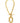 Paco Rabanne Gold Brass Necklace
