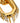 Paco Rabanne Gold Brass Necklace