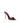 Paris Texas Bordeaux Calf Leather Bos Taurus Stiletto Heel Sandals