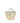 Jacquemus Beige Raffia Handbag