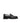 Versace Black Leather Slip-On Loafers