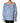 L'Autre Chose Light Blue Cotton Off Shoulder Long Sleeves Top