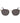 Ted Baker Black Metal Sunglasses