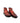 Santoni Red Leather Women Boot