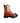 Santoni Red Leather Women Boots