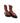 Santoni Red Leather Women Boots