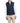 Herno Blue Linen Sleeveless Jacket