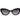 Ted Baker Black Acetate Sunglasses