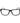 Polaroid Black Polyamide Glasses (Frames)