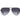 Polaroid Gray Metal Sunglasses