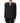 Bruno Manetti Black SIlk Long Sleeves Deep V-neck Blouse Top