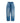 Balmain Blue Cotton Relaxed Fit Jeans