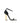 Saint Laurent Black Calf Leather Bos Taurus Stiletto Heel Sandals