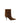 Saint Laurent Brown Calf Leather Bos Taurus High Heel Boots