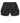 Rick Owens Black Lamb Leather Bermuda Shorts