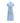 Self-Portrait Blue Polyester Casual Dress