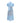 Self-Portrait Blue Polyester Casual Dress
