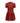 Self-Portrait Bordeaux Polyester Cocktail Dress