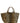Ganni Brown Recycled Cotton Tote Bag