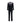 Ferragamo Black Cotton Tuxedo