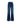 7FOR Blue Cotton Flared Jeans