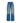7FOR Blue Cotton Straight-Leg Jeans