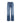 7FOR Blue Cotton Straight-Leg Jeans