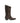 Khaite Brown Leather Ankle Boots