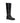 Stuart Weitzman Black Calf Leather Bos Taurus Flat Boots
