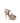 Saint Laurent Beige Calf Leather Bos Taurus Stiletto Heel Sandals