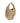 Saint Laurent Beige Raffia Shoulder Bag