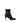 Alexander McQueen Black Calf Leather Bos Taurus Lace-Up Boots